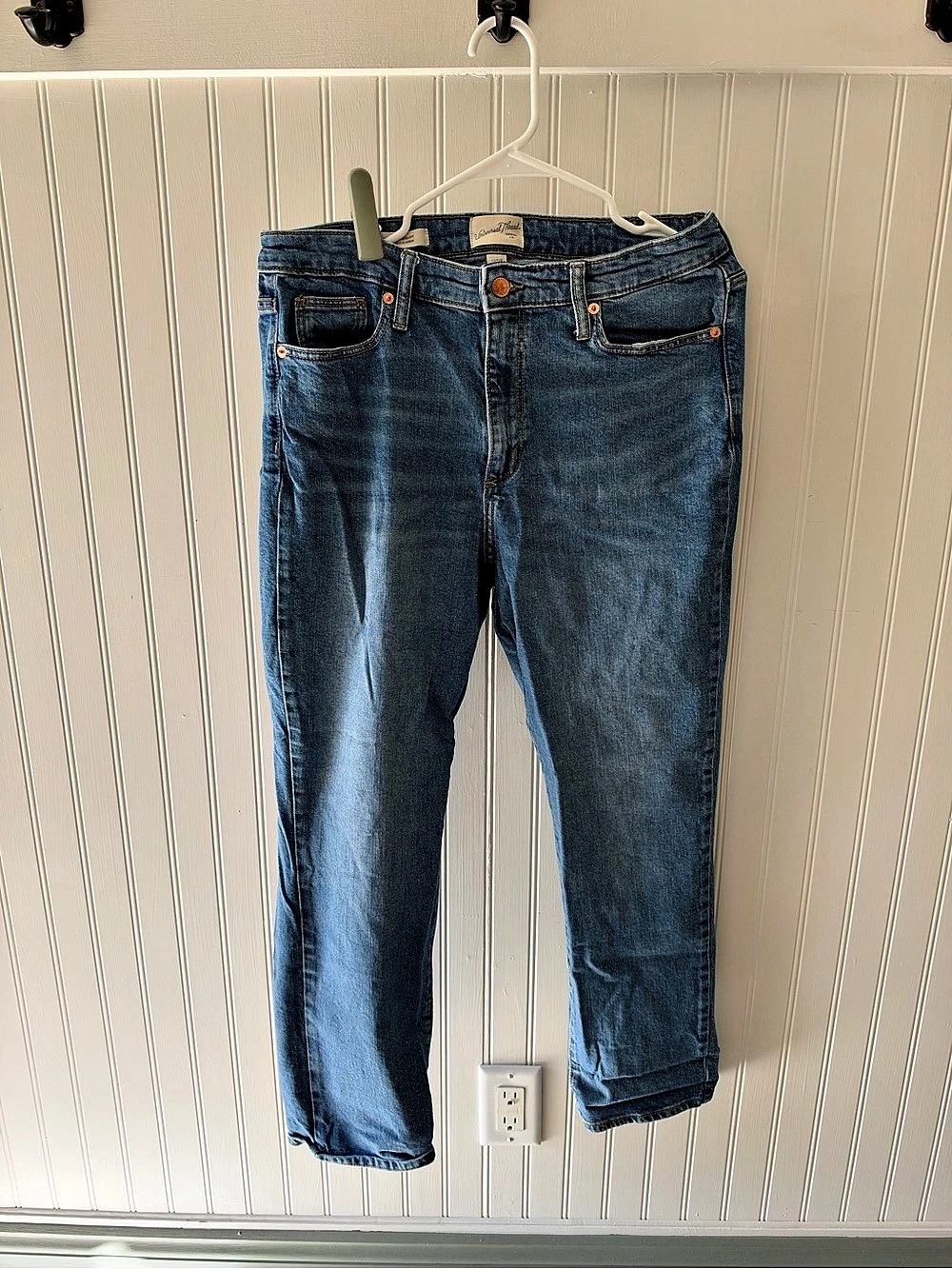 Universal Thread High Rise Slim Straight Jeans Size 12